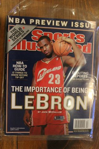 Sports Illustrated 2003,  Lebron James,  Rookie Phenom - No Label