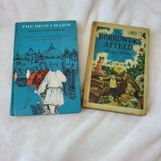 Vintage Books The Iron Charm Joanne Williamson And Borrowers Afield Mary Norton