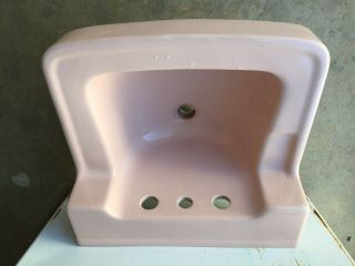 Vintage American Standard Pink Bath Bathroom Wall Mount Sink