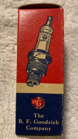 Vintage Nos Bf Goodrich 10 - 5 Spark Plug Made In Usa