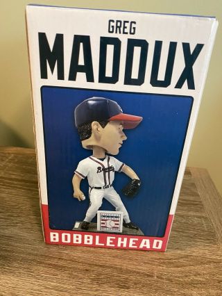 Greg Maddux Braves Bobblehead Collectible National Baseball Hof