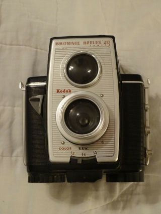Vintage 1960s Kodak Brownie Reflex 20 Camera