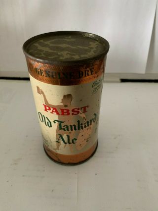 Vintage Pabst Old Tankard Ale 12 - Ounce Flat Top Beer Can