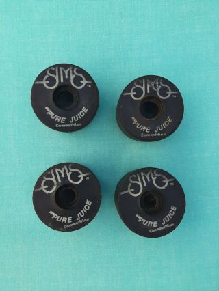 Vintage 70s Sims Pure Juice Competition Skateboard Wheels