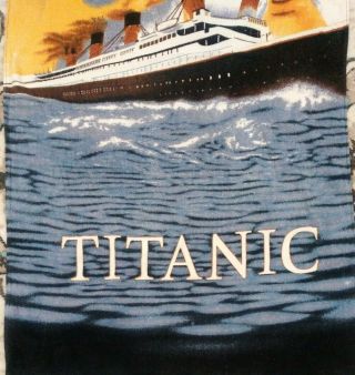 Vintage 1997 Titanic Beach Towel 3