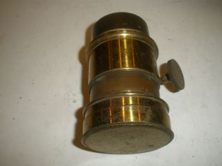 Antique Brass View Camera Lens, .