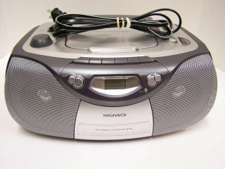 Vtg Magnavox Mcs200sl Am/fm Radio Cd Cassette Tape Stereo Boombox Ghetto Blaster