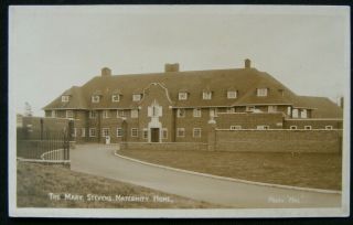 Vintage Mary Stevens Maternity Home Stourbridge Rp Postcard
