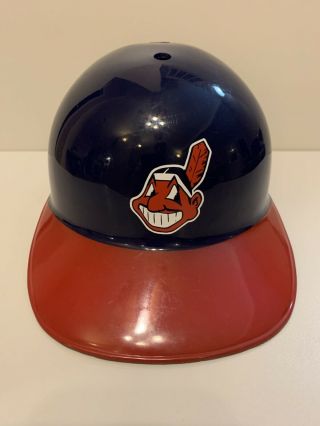 Vintage Cleveland Indians Plastic Batting Helmet Souvenir Mlb 1969