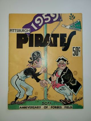 1959 Baseball Yearbook Pittsburgh Pirates,  Roberto Clemente,  Ted Kluszewski