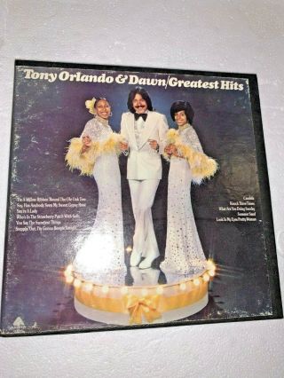 Vintage Reel To Reel Tape Tony Orlando And Dawn Greatest Hits