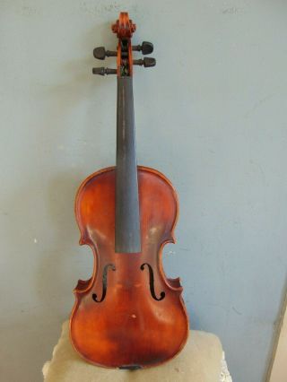 Vintage 3/4 Size German Violin By John Z.  Juzek In Vintage 3/4 Size Case