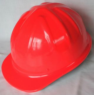 Vintage Msa Mcdonald T Aluminum Hard Hat Cap 6 - 1/2 " To 7 - 3/4 " Factory Orange Exc