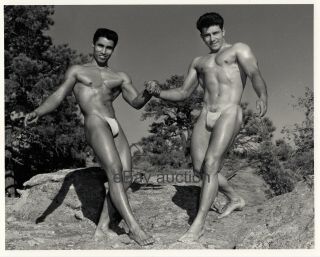 Gay: Vtg Nude Male Western Photography Guild 8x10 Natural Beauty W11