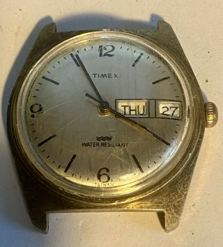 Timex Mens Automatic Vintage Running Watch