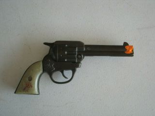 Antique Kenton Toys Gene Autry Cast Iron Cap Gun 8.  25 " Long Ck353