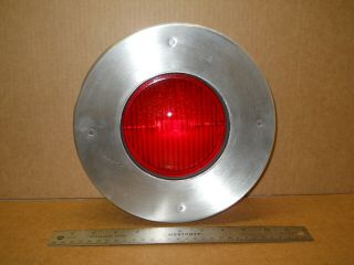 Coach Passenger Car Train Marker Illumination Light Red L.  E.  D.  20 - 80 Vdc