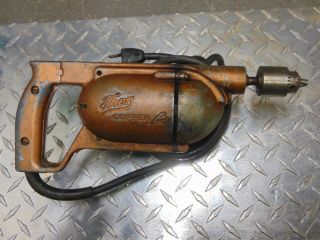 Vintage Thor Model 6575 Copper Line Drill 2000 Rpm 115v