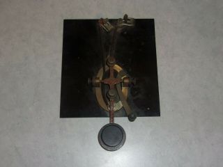 Vintage Morse Code Telegraph Or Ham Radio Key,  J.  H.  Bunnell & Co.  York,  Usa