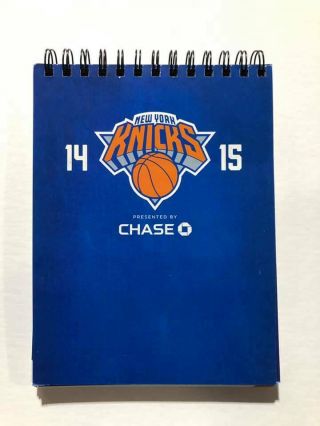 2014 - 2015 York Knicks Season Ticket Book.  2 Tix Per Game