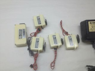 Vintage Tower Hobbies 4 Servos,  Charger And Receiver