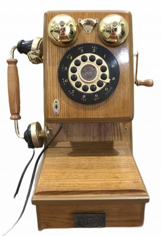 Vintage Spirit Of St Louis Old - Fashion Antique Wood Phone And