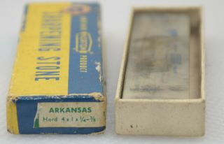 Vintage Behr - Manning Norton Hard Arkansas Sharpening Stone 4 