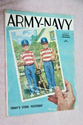 Army - Navy Game 1963 Official Program