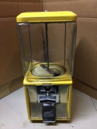 Antique Glass Northwestern Model 60 Ten Cent Nut Gum Antique Vending Machine