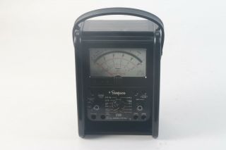 Simpson 260 Series 8p Analog - Vom Volt - Ohm - Millimeter Analog Multimeter