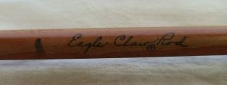 Vintage Wright & Mcgill Eagle Claw Spinning Fishing Rod Pole Frs - 6 - 1/2 Ft