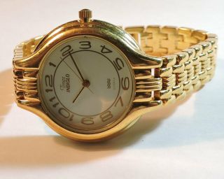 Vintage Ladies Timex Indiglo Gold Tone Quartz Watch
