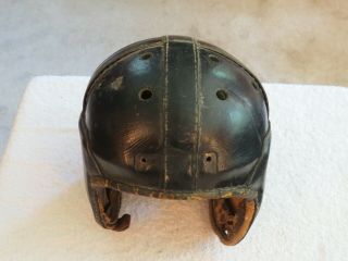 Rawlings 7 Vintage Leather Football Helmet