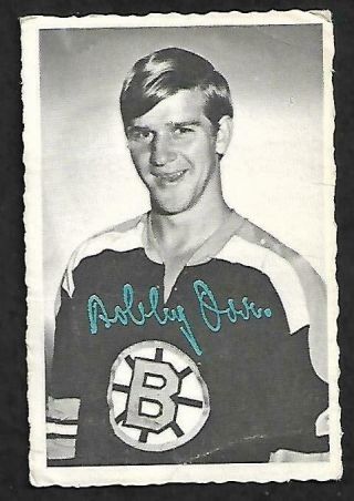 1970 - 71 Opc (o - Pee - Chee) Deckle Edge Nhl Hockey: 4 Bobby Orr,  Boston Bruins