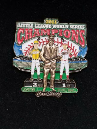 Little League Pin 2011 World Series Champion Ocean View & Japan,  Large