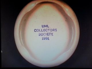 Uhl Collectors Society 1991 Vintage Ashtray