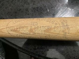 Jackie Robinson Louisville Slugger Vintage Wood Baseball Bat JR3 125 3