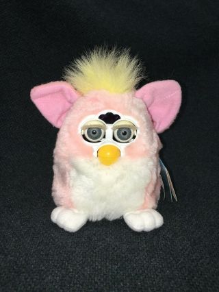 Vintage Furby Baby - Peachy - Not