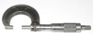 Vintage 1928 Brown & Sharpe Mfg.  Co.  59 Usa 1 Inch Micrometer Calipers