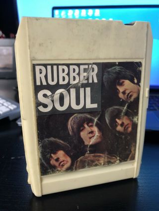 The Beatles Rubber Soul 8 - Track Tape,  Cartridge 8xt - 2442 Capitol Vintage