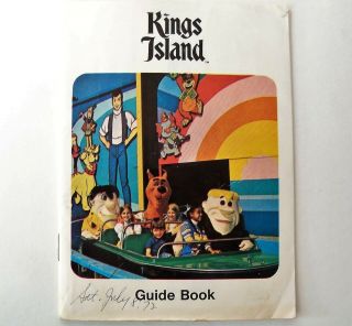 Vintage 1972 Kings Island Guide Book - Amusement Park