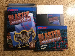 Blaster Master (nintendo Entertainment System Nes,  1988) Complete Cib Near