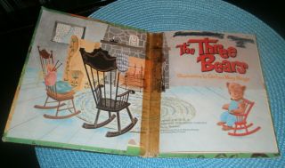 The Three Bears 1961 Illustrated By Carl and Mary Hauge Vintage Children ' s Book 2