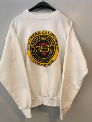 Vintage Porsche 356 Registry Sweatshirt Southern California Chapter