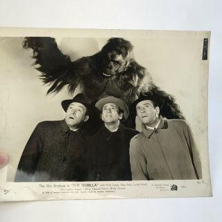 Vintage Movie Still Photo The Ritz Brothers In The Gorilla 1930 Bella Lugosi