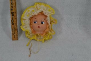Antique/vintage String Holder Doll Head Face 1940