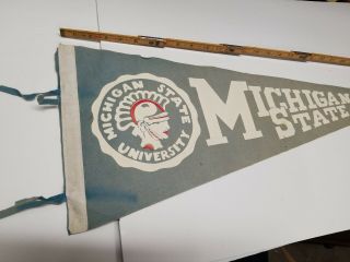 Vintage Michigan State University College Pennant 2