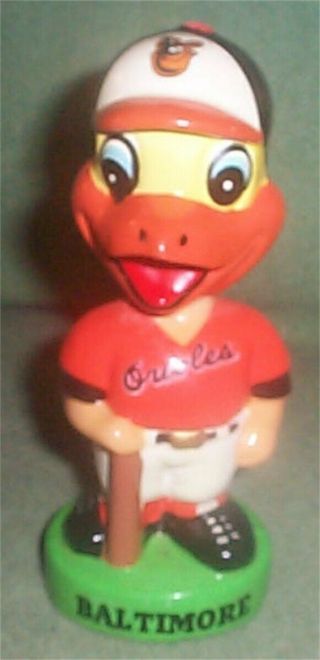 Baltimore Orioles Bird Bobbin Head Nodder 1980 - 1990