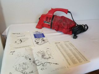 Vintage Royal Dirt Devil Model 103 Hand Vacuum Needs Switch Paperwork