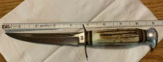 Vintage Solingen Fixed Blade Knife.  York Cutlery Co.